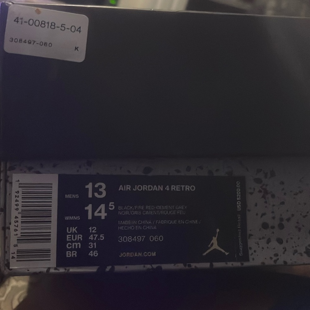 Air Jordan 4 retro